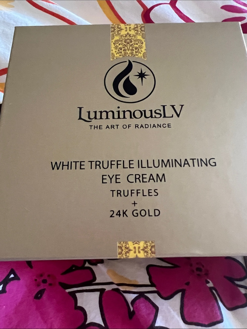 LuminousLV White Truffle Illuminating Eye Cream w/ Eye Serum